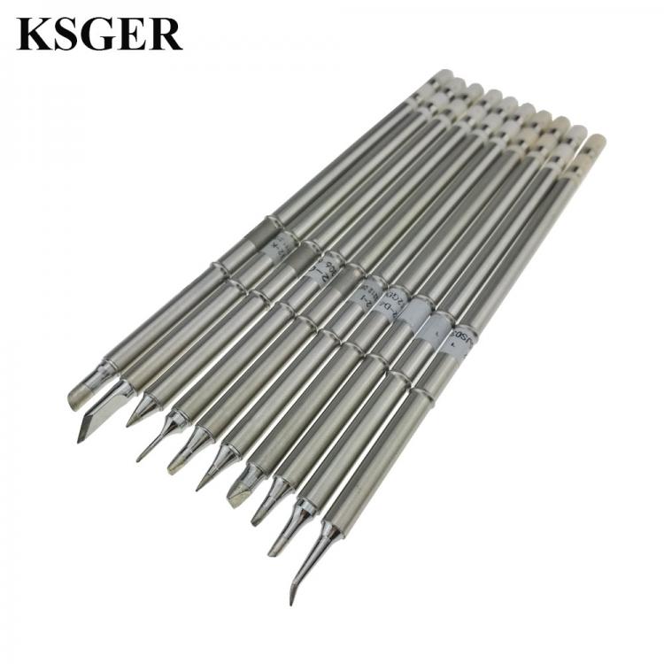 all in one place כלי עבודה Electronic Tools Tool Soldering Iron KSGER 220v T12-B BC2 D08 D24 D4 C1 C4 I JL02 K Soldering Tip For FX-951 Soldering Station