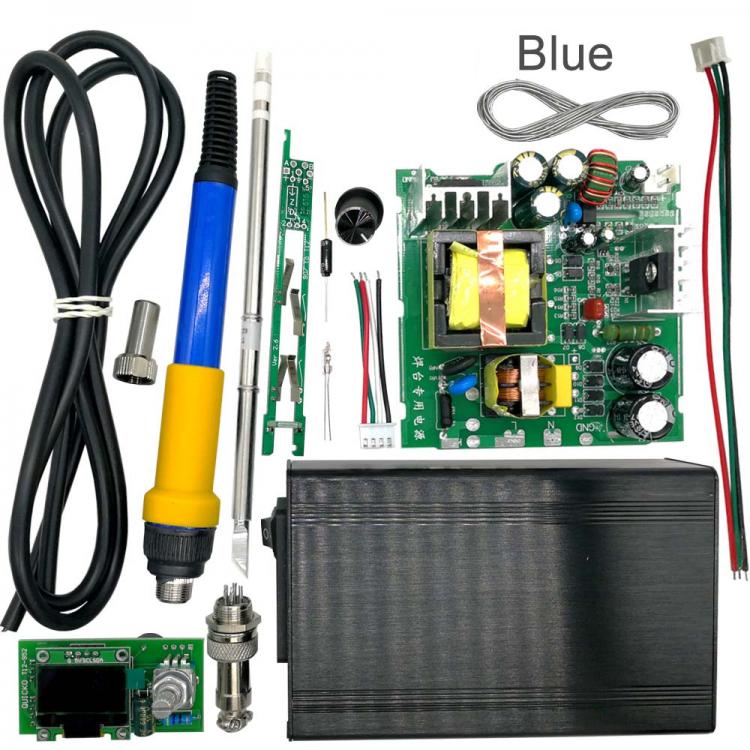 all in one place כלי עבודה STC T12 OLED Digital Soldering Station DIY kits Temperature Controller new version with Handle vibration switch