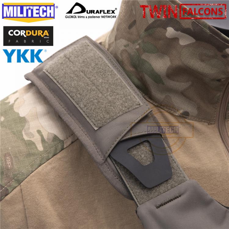all in one place כלי עבודה MILITECH TWINFALCONS TW Delustered Cordura Depressurized Shoulder Pads Vest Padding Shoulder Strap Padding Set