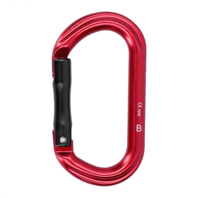 all in one place כלי עבודה safety equipment rescate 25KN Carabiner O-Shape Buckle Snap Clasp Safety Equipment for Outdoor Mountaineering Rock Climbing