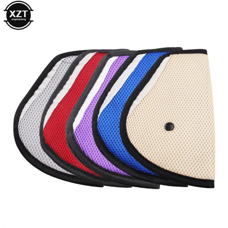 all in one place כלי עבודה 2019Triangle Baby Kids Car Safe Fit Seat Belt Adjuster Device Auto Safety Belt Cover Child Neck Protection Positioner Breathable