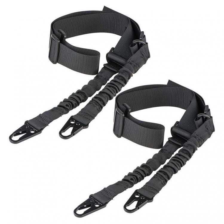 all in one place כלי עבודה 2pcs Point Sling With Traditional Length Adjuster With Metal Hook For Outdoor Sturdy Two-point Strap