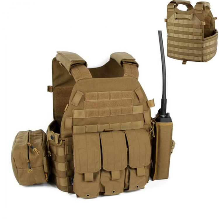 all in one place כלי עבודה Nylon Webbed Gear Tactical Vest Body Armor Hunting Carrier Airsoft Accessories 6094 Pouch Combat Camo Military Army Vest