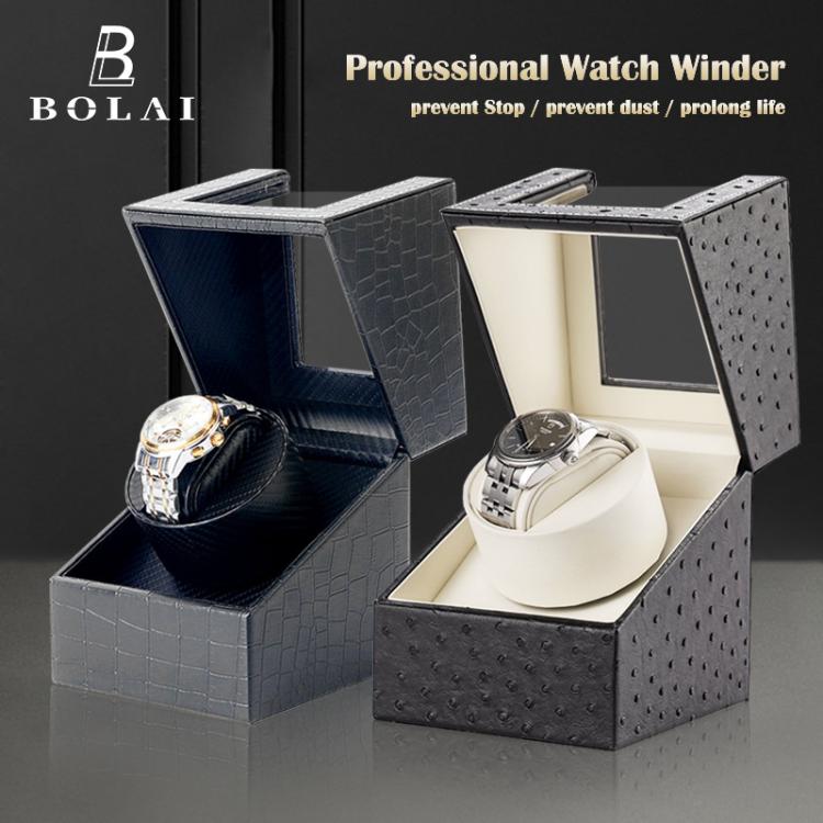 all in one place שעונים BOLAI Mechanical Watch Winder for Automatic Watches Watch Box Mute Motor 1 Slot Wristwatch Storage Safe Box Accessories