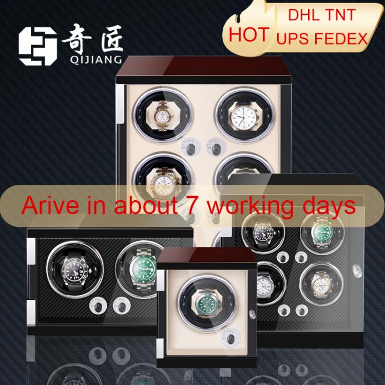 all in one place שעונים Automatic Wooden Watch Winder Box Accessories Display Mechanical Rotating watch  for men watch 1slot 2slot 4slot 6slot