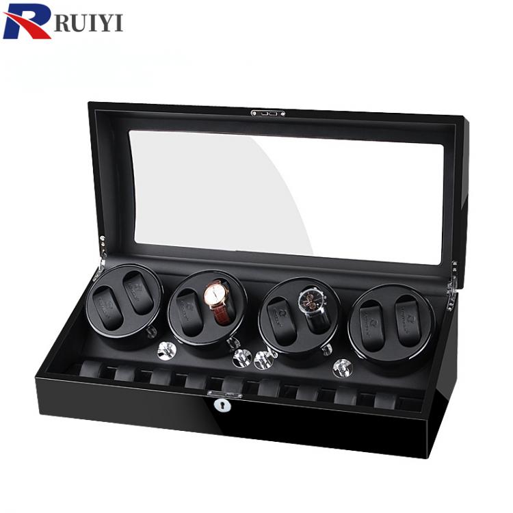 all in one place שעונים Mechanical watch shaker automatic winding box winder 8+9 shake table swing turn table storage household