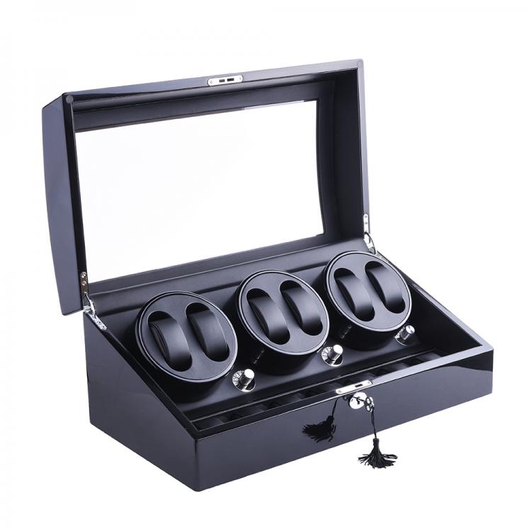 all in one place שעונים Watch Winder for 6 Automatic Watches with 7 Extra Storages
