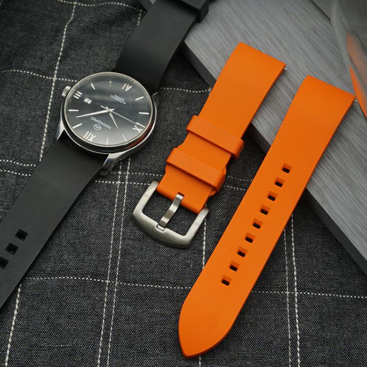all in one place שעונים Premium-Grade Fluorine Rubber Watch Strap 20mm 22mm 24mm Bracelet Quick Release Bar Watchband For Each Brand Watches Band