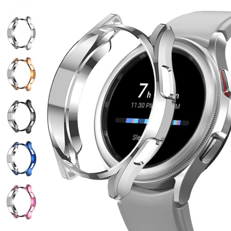 all in one place שעונים Case for samsung Galaxy watch 4 classic 46mm/42mm TPU Plated all-around bumper cover Screen protector Galaxy watch 4 44mm 40mm