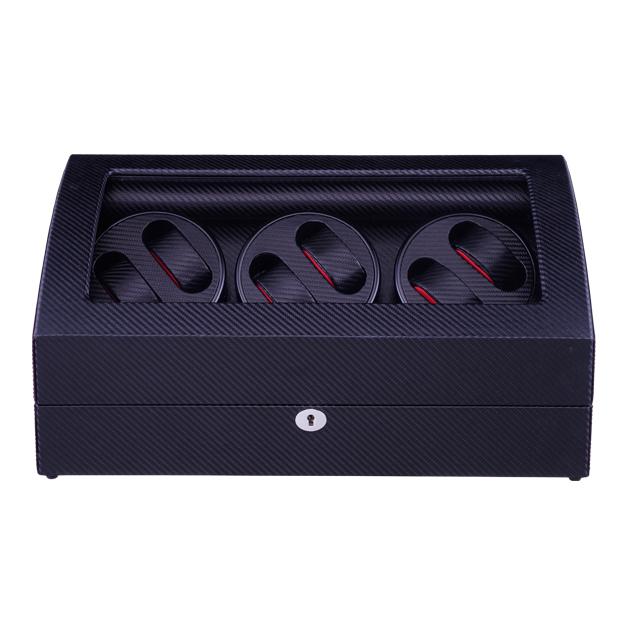 all in one place שעונים New Version 6+7 Watches Automatic Watch Winder Box Reel Winder MABUCHI Motor With 5 Modes Control Wooden Bobbin Winder Box