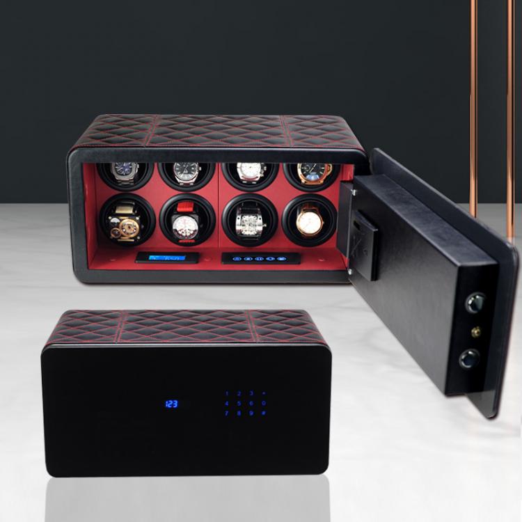 all in one place שעונים Automatic Watch Winder Safe Box 8 Slot Watch Winding Box Luxury Quiet Motor Storage Display Case Mechanical Watches Boxes