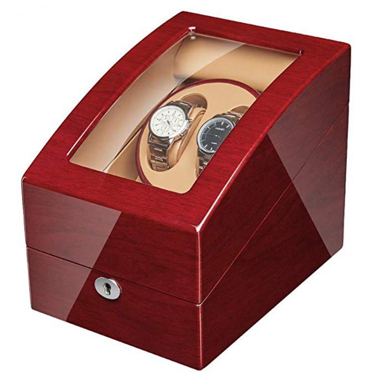 all in one place שעונים Good Quality Automatic Walnut Watch Winder 2+3 Storage Wood Storage Display Case Box