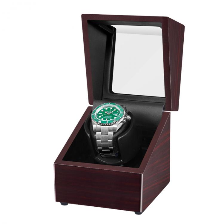 all in one place שעונים Automatic Watch Winder Ebony Watches Box Jewelry Storage Case Organizer Watches Accessories Brown