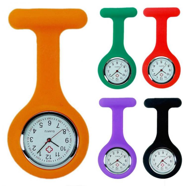 all in one place שעונים Fashion Silicone Pocket Watch Multifunctional Nurse Watch Brooch Coat Analog Digital Quartz Clock Present Decoration Accessories