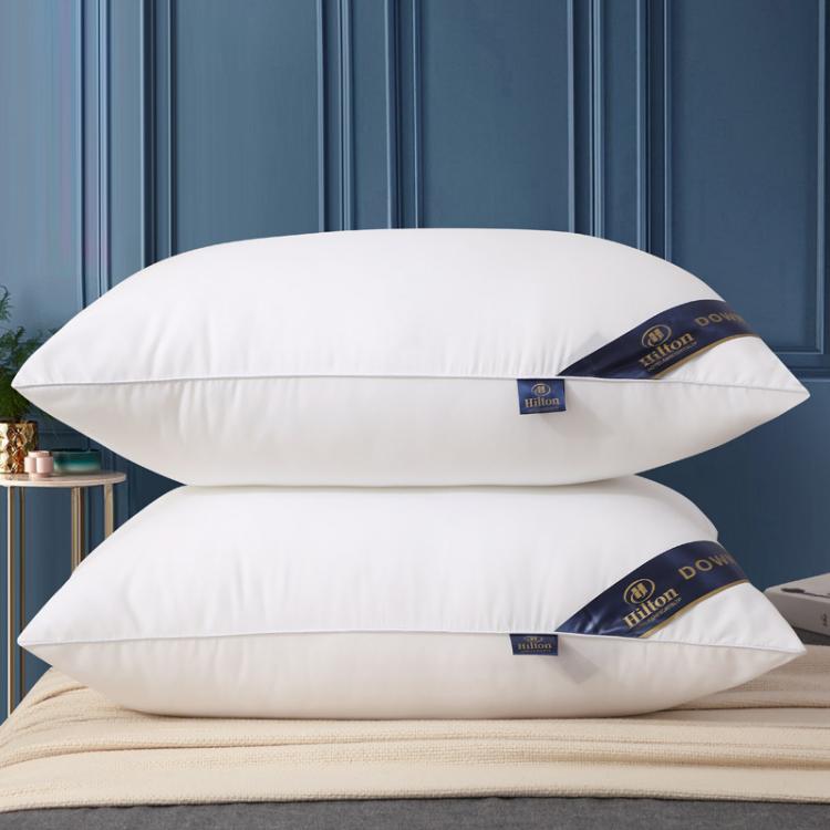 all in one place עיצוב פנים Pillow bedroom bedding five-star hotel pillow core down mid-high pillow core frosted thickening machine wash