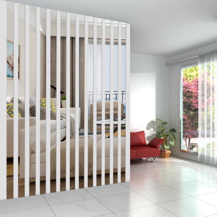all in one place עיצוב פנים 20pcs Simple Lines Acrylic 3D Wall Stickers DIY Background Mirror Strips Ceiling Waist Line Living Dining Room Art Home Decor