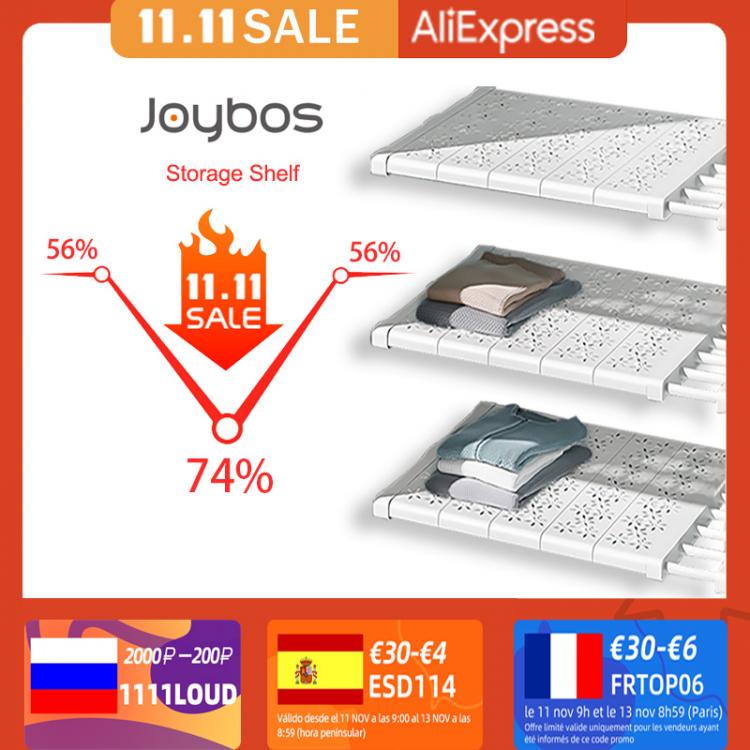 all in one place עיצוב פנים Joybos Adjustable Kitchen Wardrobe Storage Shelves Clothing Closet Organizer Wall Mounted Rack Home Appliance