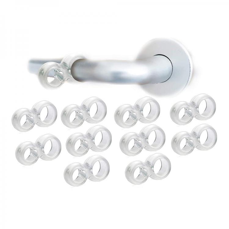 all in one place עיצוב פנים 4pcs Slam Stop Transparent Door Handle Anti-collision Buffer Buffer To Protect Walls And Furniture Door Stop Kitchen Bedroom