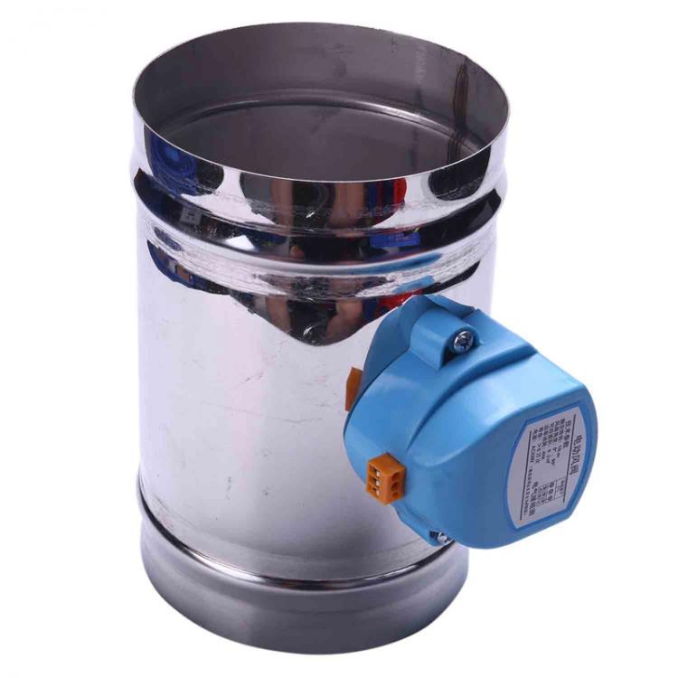 all in one place עיצוב פנים 125mm stainless steel air damper valve HVAC electric air duct motorized damper for 5 inch ventilation pipe valve 220V