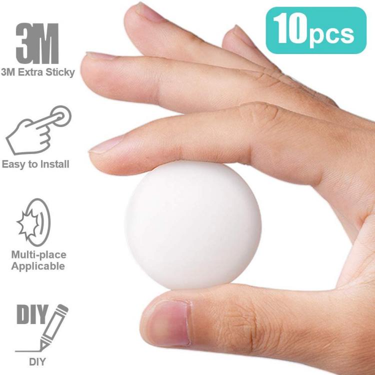 all in one place עיצוב פנים Soft Self Adhesive Door Stopper Creative Wall Protector Anti-slip Sticker Self Adhesive Rubber Round Door Crash Pad Door Stops
