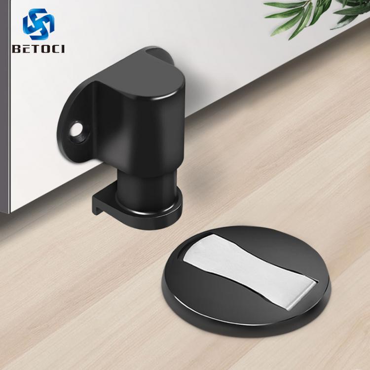 all in one place עיצוב פנים BETOCI Stainless Steel Door Stopper Door Magnetic Suction Height Adjustment Nail Free Sticker Rust Proof Bathroom Door Hardware