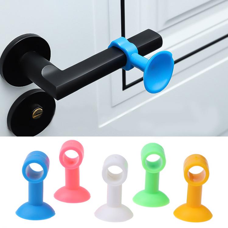 all in one place עיצוב פנים 5PCS Doorknob Wall Mute Crash Pad Door Cabinet Door Handle Lock Silencer Anti-collision Silicone Doorknob Cushion Door Stopper