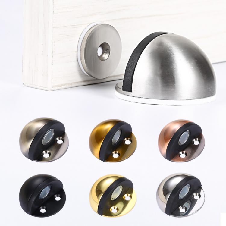 all in one place עיצוב פנים Magnetic Doorstop Hidden Screw Holes Living Room Bedroom Door Holder Stopper Suction Safety Catch Home Accessories No Punching