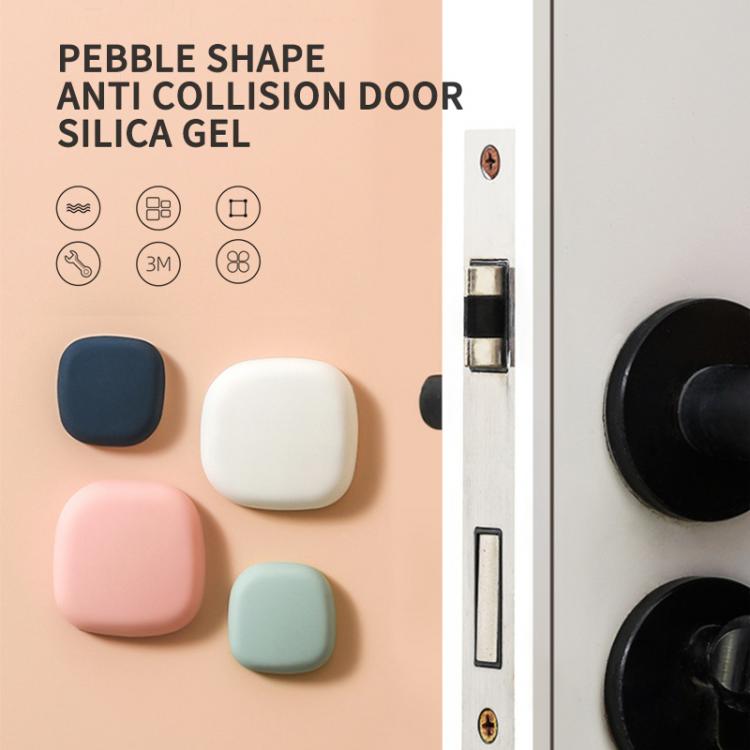 all in one place עיצוב פנים 4pcs Wall Protector Door Handle Bumper Guard Stopper Anti-slip Sticker Self Adhesive Silicone Round Door Crash Pad Door Stops