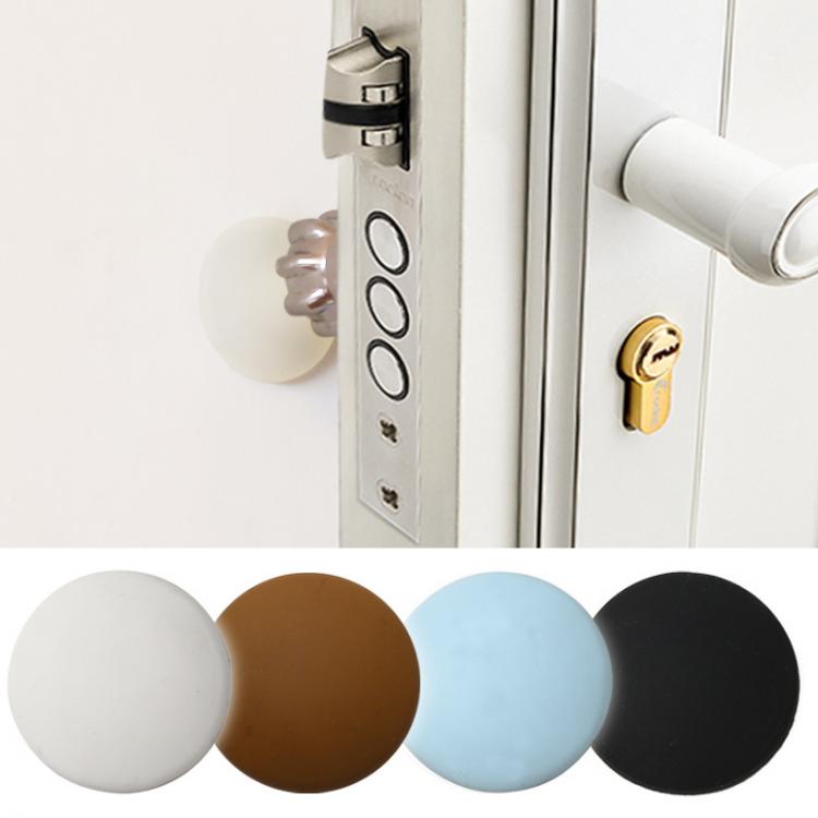all in one place עיצוב פנים 4cm Smooth Anti-collision Pad Door Handle Thickened Wall Pad Toilet Lid Table Corner Bumper Stickers Furniture Anti-skidding