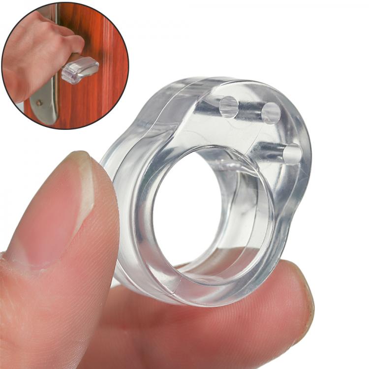 all in one place עיצוב פנים Silica Gel Door Stop Transparent Door Handle Buffer Baby Safety Shockproof Pad Walls Furniture Protective Daily Door Stopper