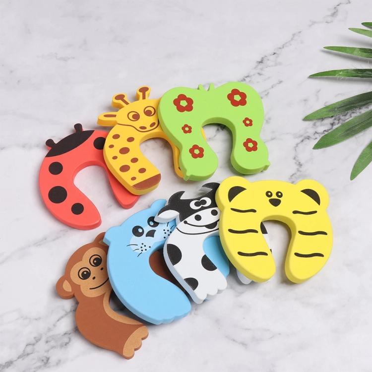 all in one place עיצוב פנים Baby Safety Locks Children Protection EVA C Shape Security Cabinet Locks Door Clip Kids Finger Safe Soft Foam Door Stopper