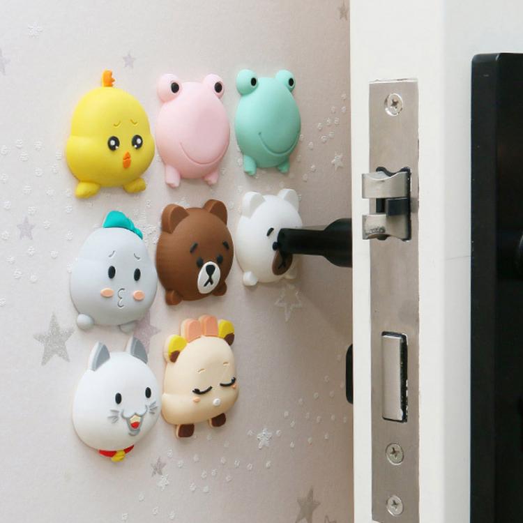 all in one place עיצוב פנים Fashion Cartoon Door Crash Pad Door Stopper Thickening Mute Door Fenders Wall Fenders Rubber Fender Lock Protective Pad
