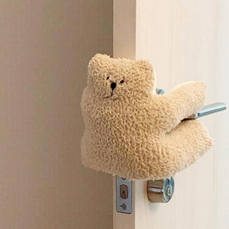 all in one place עיצוב פנים Cartoon Thick Plush Rabbit Bear Baby Door Stopper Safety Hand Finger Protector Door Stopper