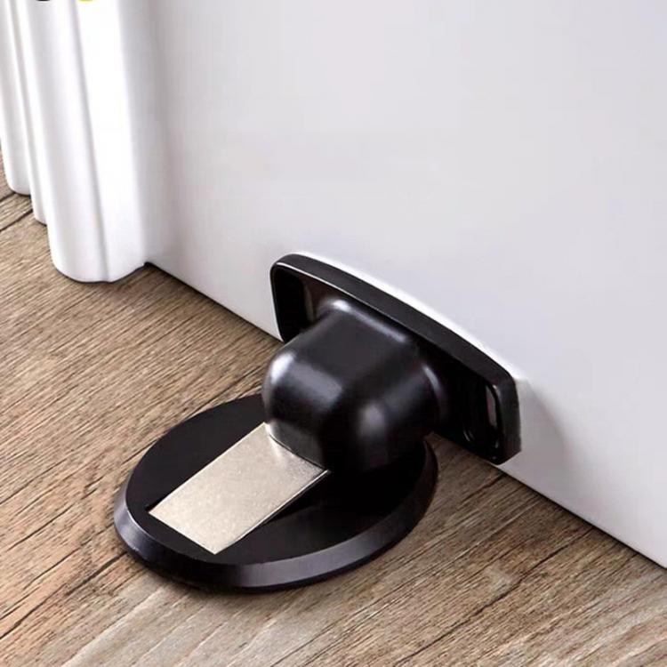 all in one place עיצוב פנים Magnetic Door Holder Stopper Invisible Doorstop Wall Floor Mount Safety Catch Stainless Steel Door Suction Bedroom Supplies