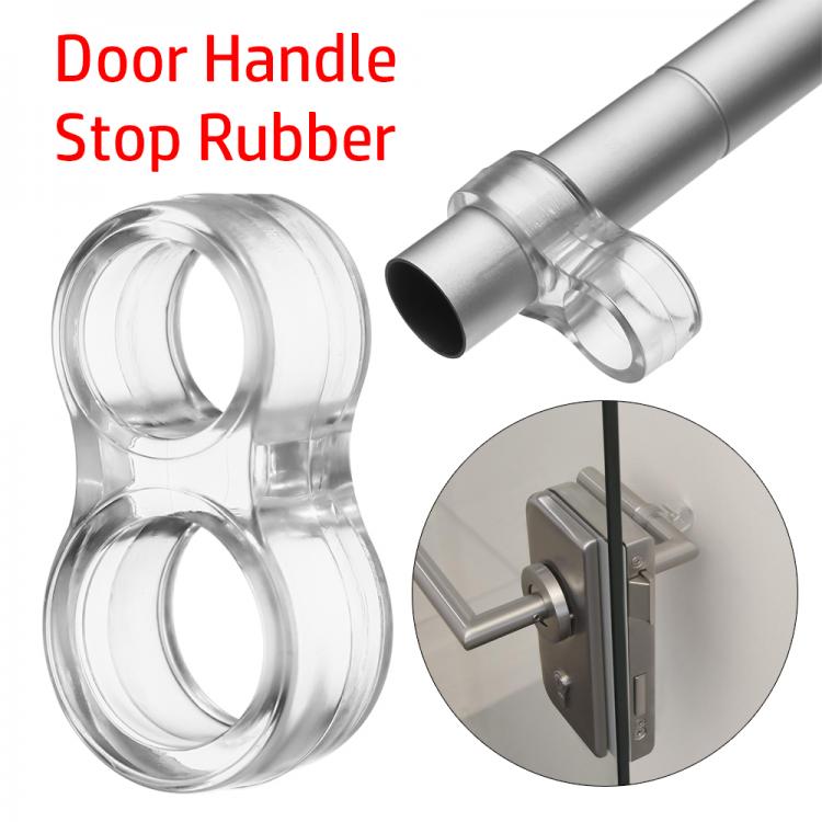 all in one place עיצוב פנים New PVC Door Stopper Anti-collision Ring Transparent Stop Bumper Handle Bumper Doors Guard Wall Protector Safety Protection