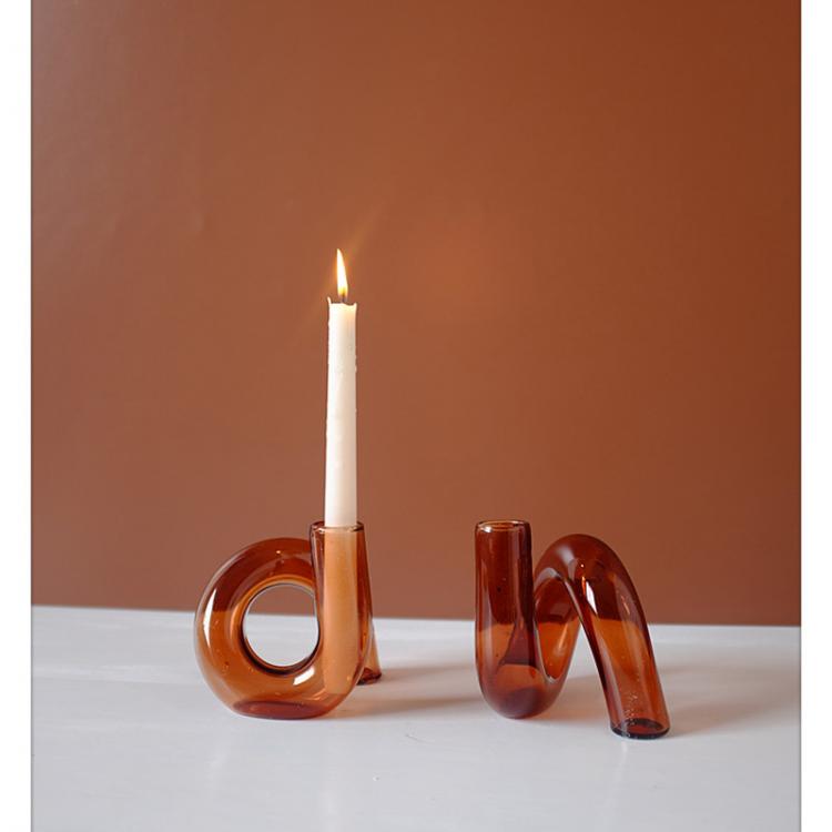 all in one place עיצוב פנים Glass Vases Clear Flower Vase Candle Holders Wedding Centerpieces Home Decoration Table Centerpieces Candlestick Holder