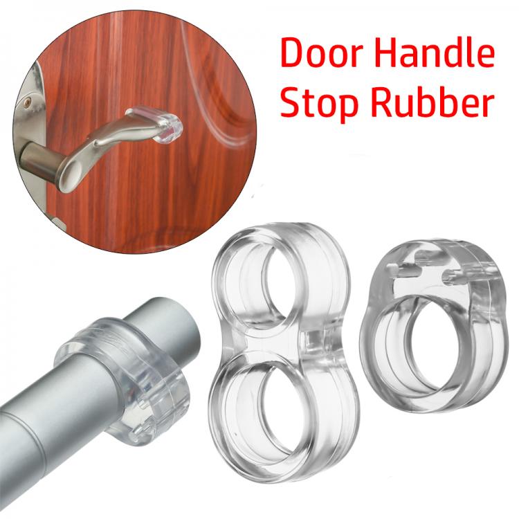 all in one place עיצוב פנים 1 pc Transparent Silica Gel Door Handle Buffer Door Stopper Baby Safety Children Protection Shockproof Pad Furniture Protective