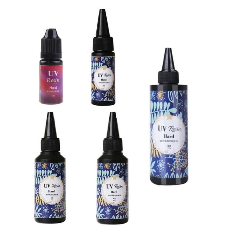 all in one place תכשיטי אופנה Hard UV Resin Glue Crystal Clear Ultraviolet Curing Epoxy Resin UV Glue Solar Cure Sunlight Activated DIY Jewelry Making Tools