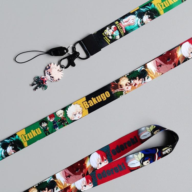 all in one place תכשיטי אופנה My Hero Academia Keychain Anime Trinkets Bakugou Accessories Phone Chain Work Id Card Bag Lanyard Cartoon Women Jewelry Men Gift