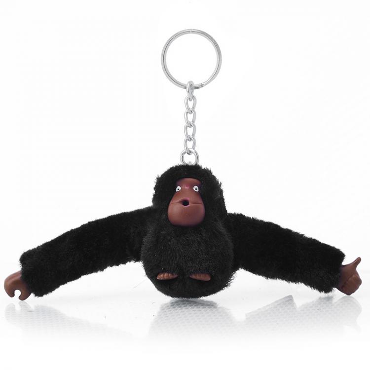 all in one place תכשיטי אופנה Cute Girl Plush Fur Monkey Key Chain Orangutan Keychain on Pant Women Bag Car Trinket Female Toy Jewelry Wedding Party Doll Gift