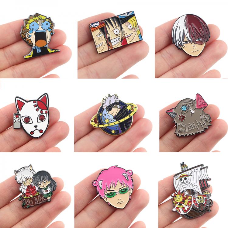 all in one place תכשיטי גברים DZ1172 Creativity Anime Figures Cute Enamel Pins Badge for Backpack Collar Lapel Pin Hat Jewelry Collection Gifts for Friends