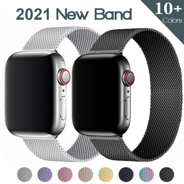 all in one place שעונים Milanese loop For Apple watch band 44mm 40mm 38mm 42mm Stainless steel Metal belt correa bracelet iWatch series 5 4 3 se 6 strap