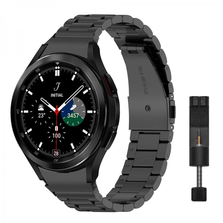 all in one place שעונים No Gaps Stainless Steel Band for Samsung Galaxy Watch 4 Classic 46mm 42mm/Watch4 44mm 40mm Wrist Strap Curved end Metal Bracelet