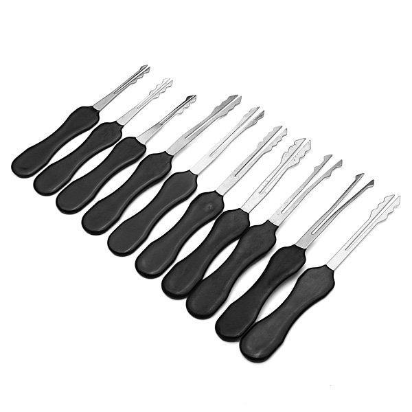 all in one place כלי עבודה DANIU 10Pcs Double Side Lock Pick Tools Locksmith Lock Opener
