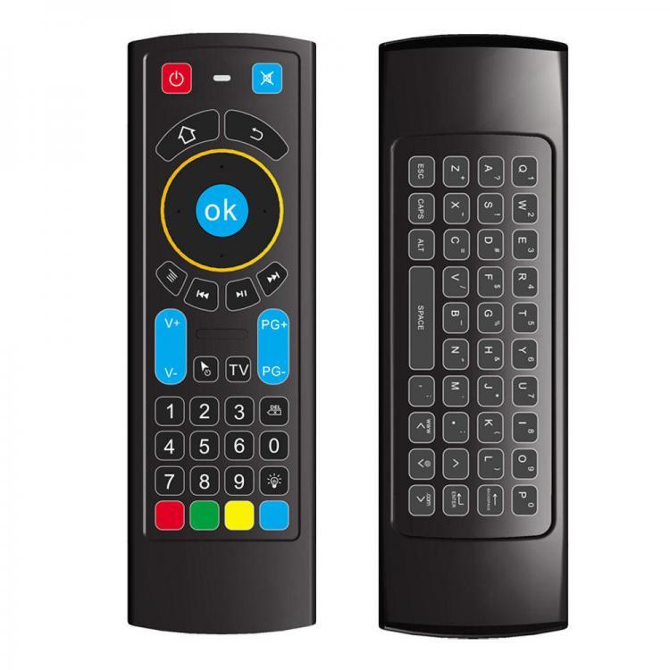 all in one place ציוד היקפי MX3 PRO 2.4GHz Air Mouse 6 Axis Backlit Remote Control Mini Keyboard for Android Smart TV Box