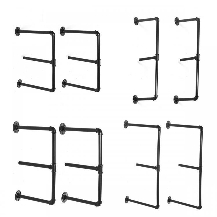 all in one place ציוד היקפי Bookshelf 2 tiers Strorage Iron Shelf Rack