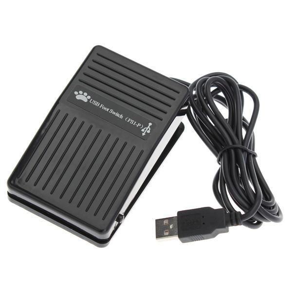 all in one place ציוד היקפי USB Foot Switch Pedal Switch USB Action Control Keyboard