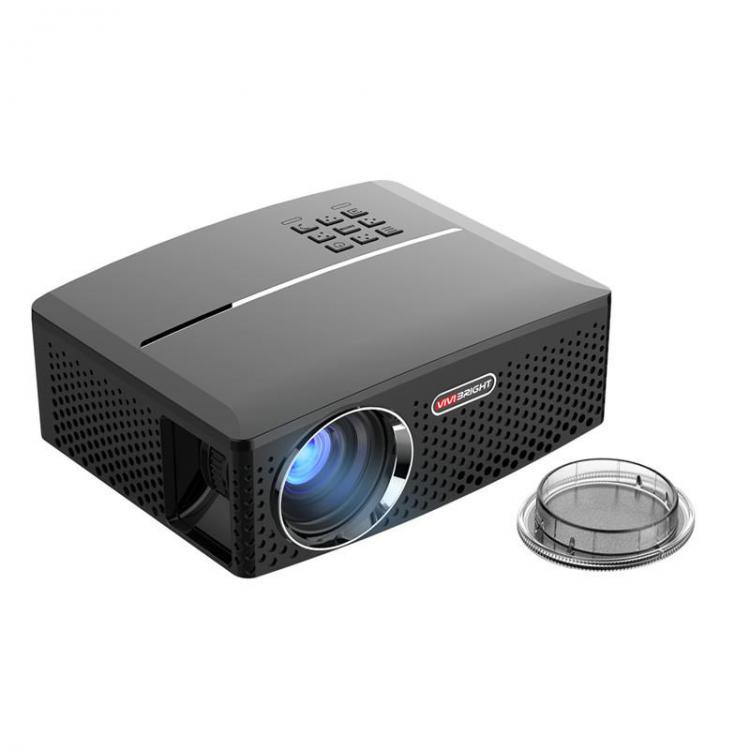 all in one place ציוד היקפי Vivibright GP80 New Projector 1800Ansi Lumen Full HD 1920 x 1080P LED LCD Projector For Home Theater