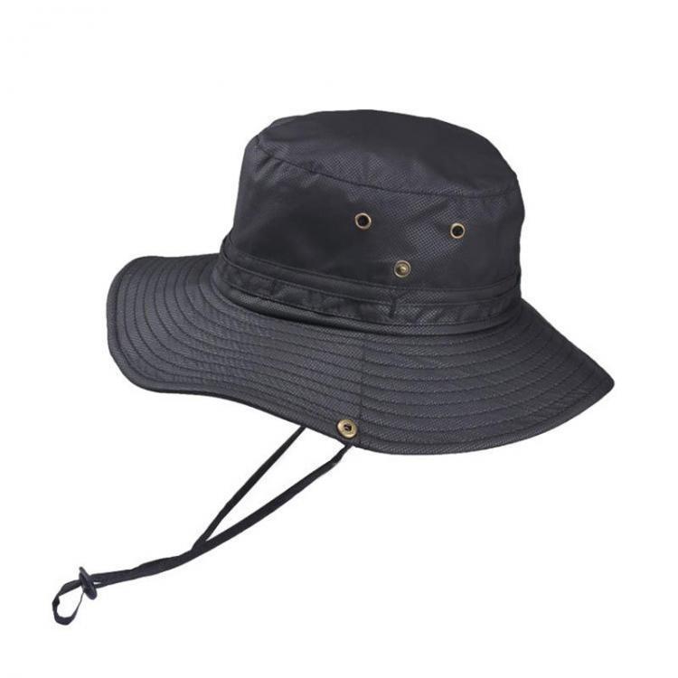 all in one place בגדי נשים Men Women Summer Silk Visor Bucket Hat Fisherman Hat Outdoor Climbing Mesh Sunscreen Cap