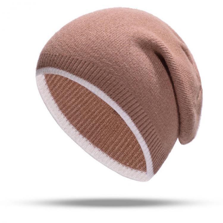 all in one place בגדי נשים Men Women Plus Size Winter Warm Earmuffs Knit Hat Casual Thicken Skull Caps Beanie